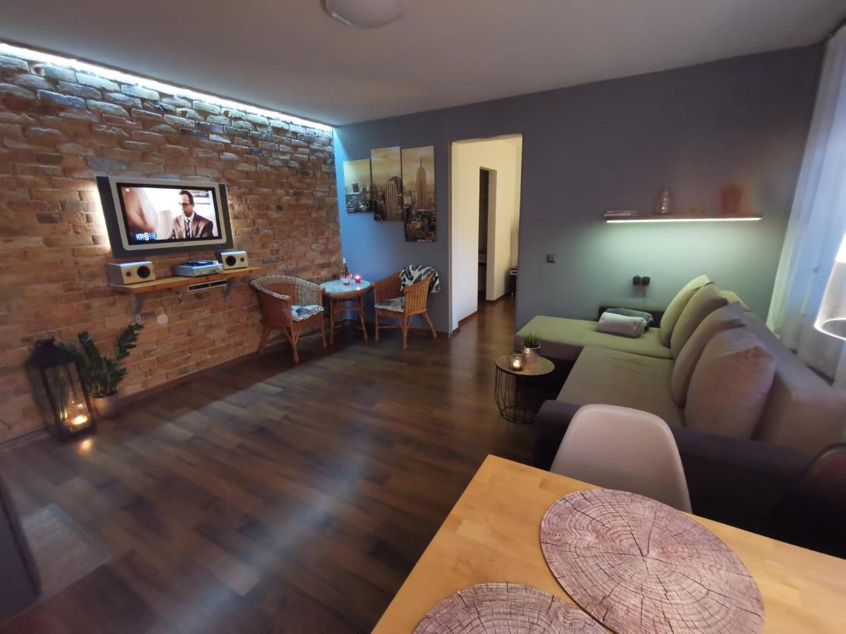 Domagala Domek Z Kominkiem Apartment Lagow  Bagian luar foto