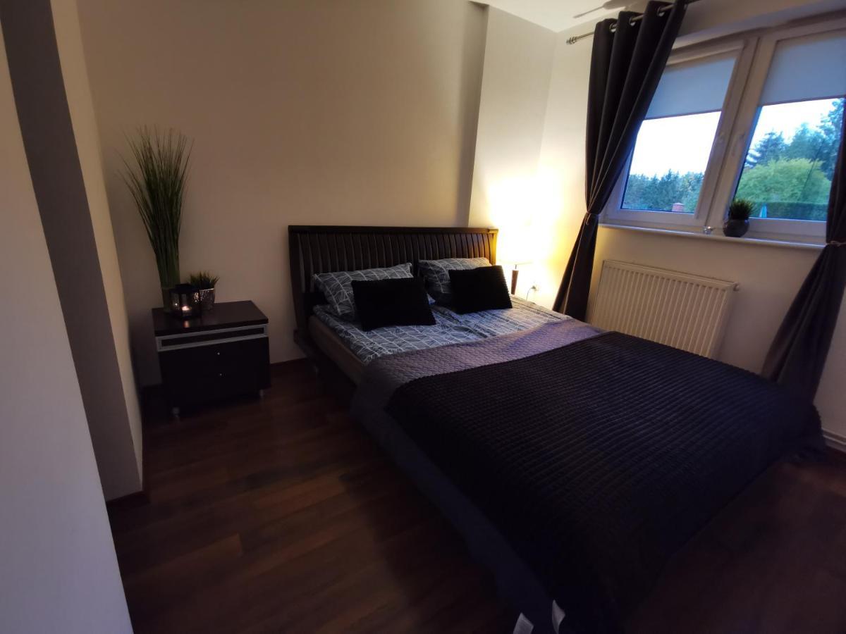Domagala Domek Z Kominkiem Apartment Lagow  Bagian luar foto